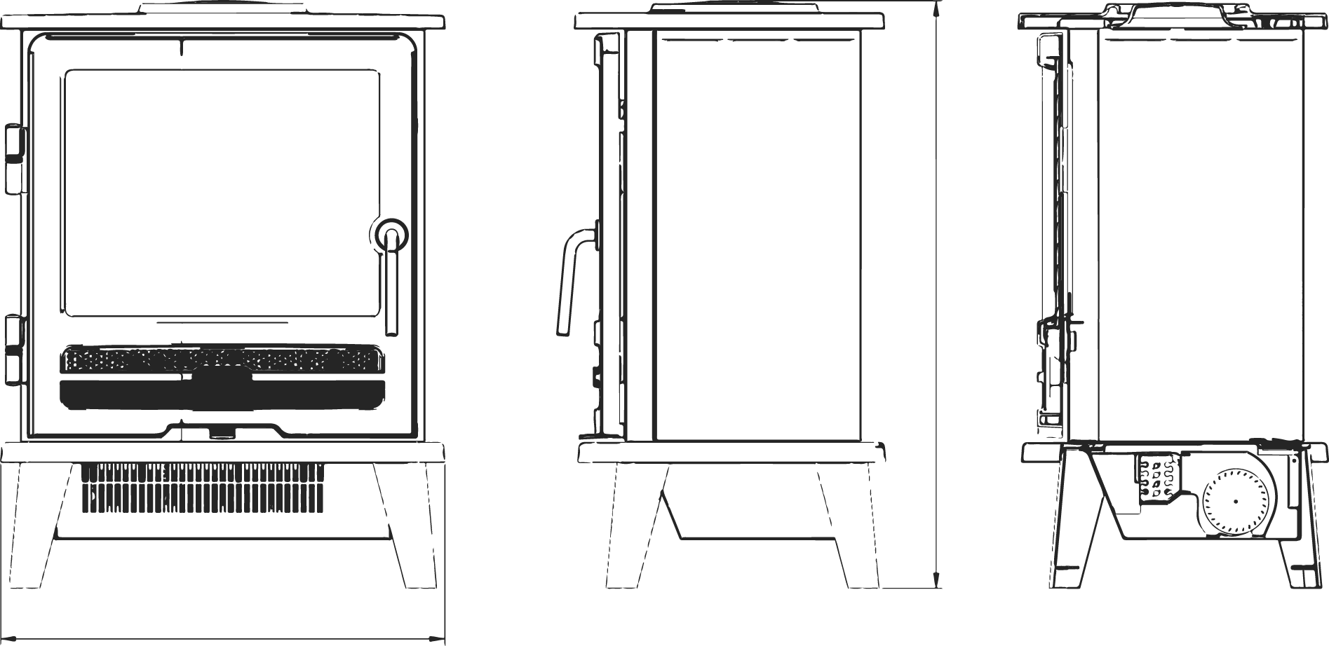 Fireplace Technical Drawing
